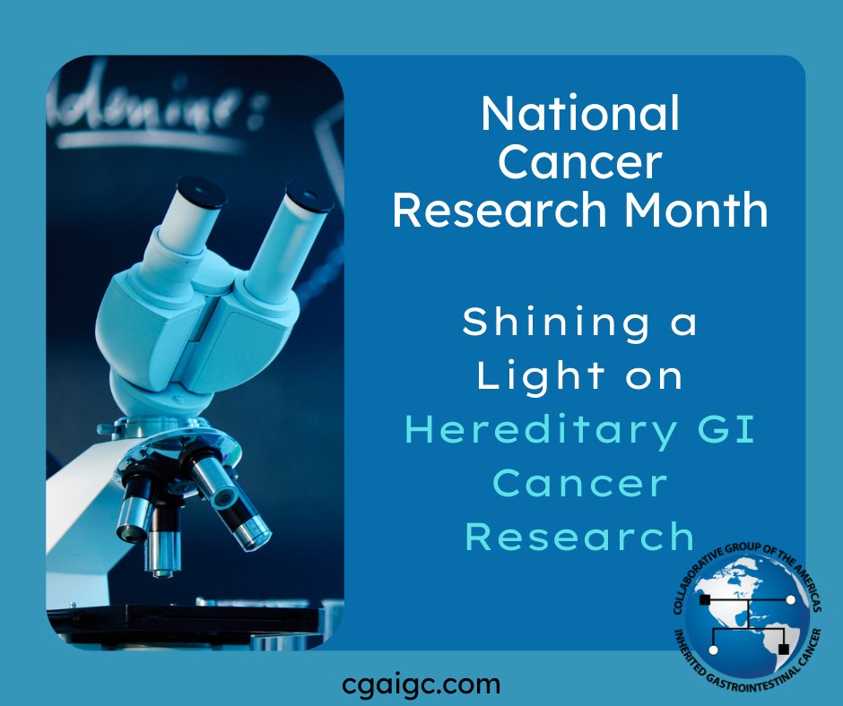 📢Did you know that May is #NationalCancerResearchMonth⁉️ ➡️2👍#research grants are available in 2024 incl. an early career grant in🤝w/ @FightCRC👉cgaigc.com/grant-opportun… Do you have❓& are at #DDW2024? ➡️Come to Room 101 at 4 pm to see some👍#HereditaryGICancer #research ‼️