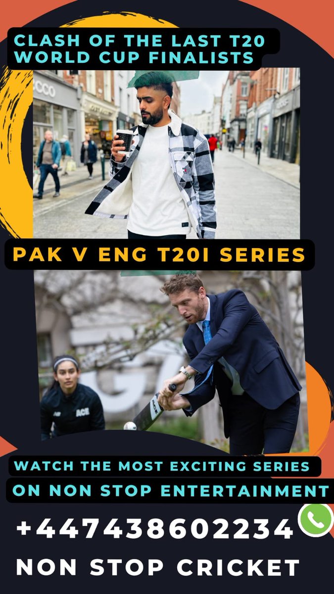 For watching England v Pakistan T20I Series & other #Cricket matches along side all other sports live in hd/fhd/4k quality #WhatsApp us. #NonStopCricket #ENGvPAK #PAKvENG #IPL2024 #T20WorldCup2024 #t20wc #TATAIPL2024 #discountoffer #DiscountDeals #LiveSports #NonStopEntertainment