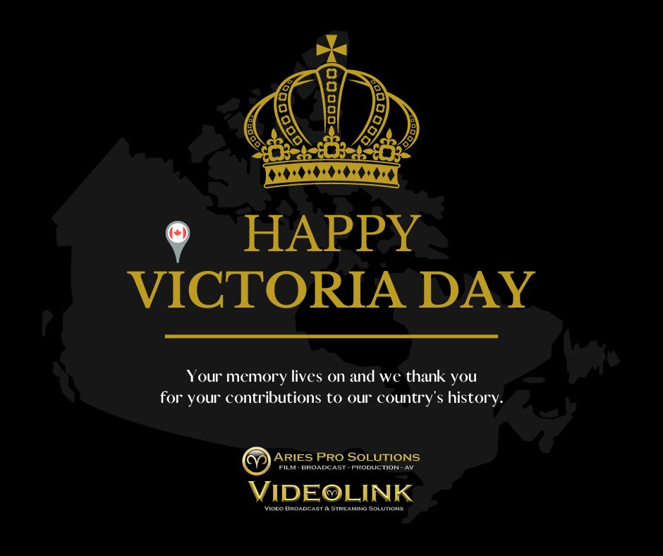 #VideolinkAriesProSolutions wishes you a #HappyVictoriaDay🎉As we celebrate Queen Victoria and the beginning of summer in 🇨🇦 spending time with loved ones, take a moment to appreciate all that this great country has to offer #Canada #VictoriaDay #ProudToBeCanadian