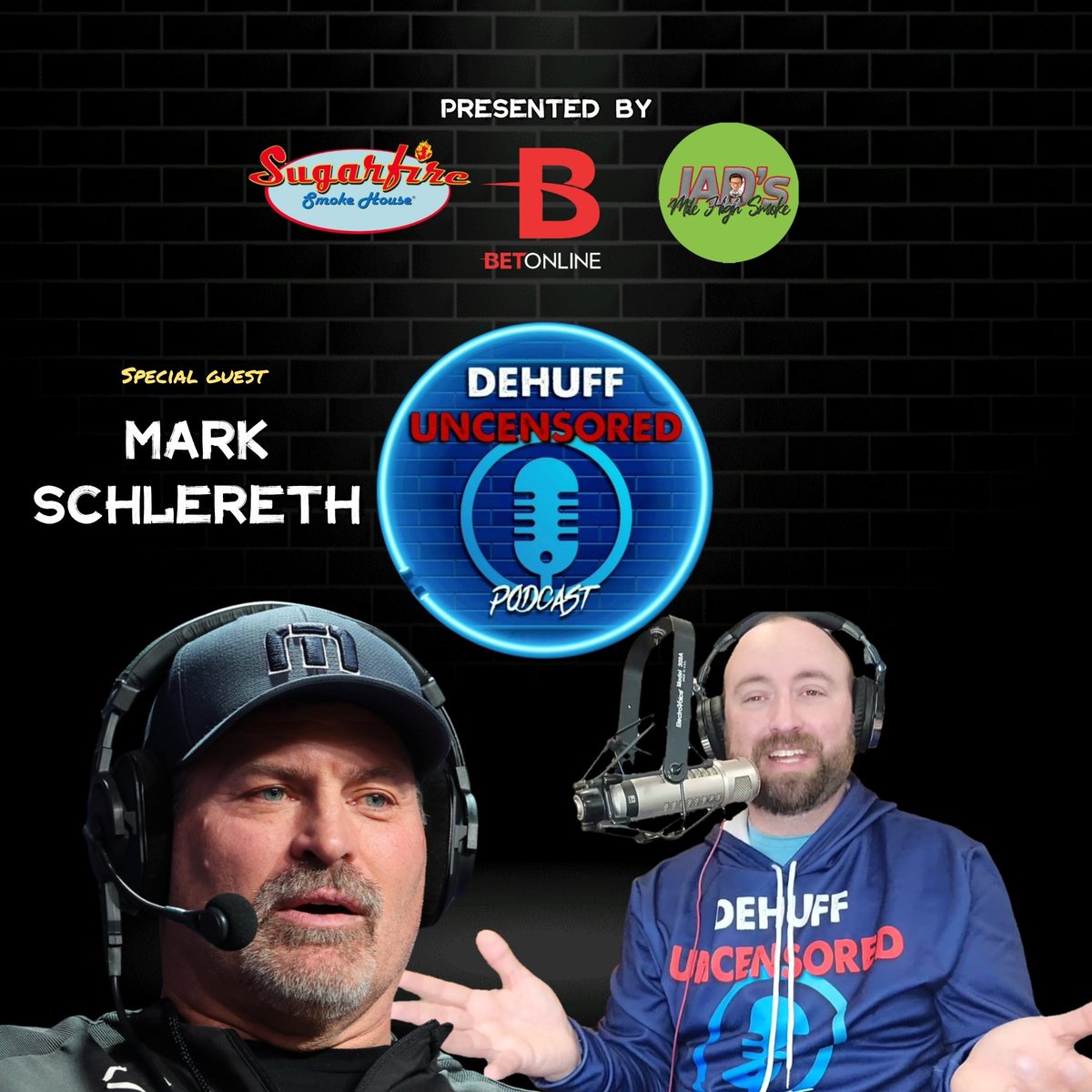 🚨LISTEN🚨 @markschlereth talks Bo Nix, OnlyFans, bad food, ghosts, and more. APPLE podcasts.apple.com/us/podcast/ep-… SPOTIFY open.spotify.com/episode/1ZEJ6S… @BetOnline_ag @sugarfirewesty
