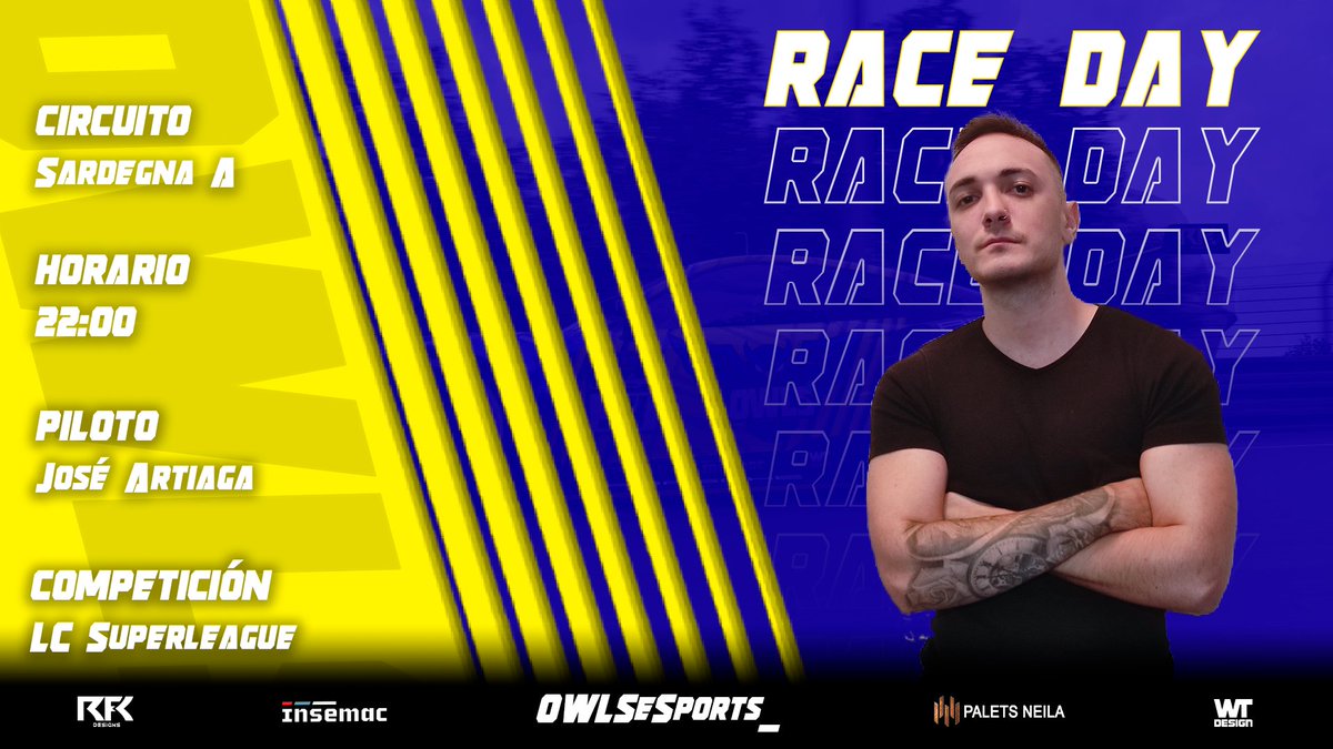 OWLS eSports 🦉🇪🇦 (@owlsesports_) on Twitter photo 2ª ronda de <a href="/community_lc/">LC Community</a> y nos quedamos en tierras italianas 🇮🇹
Hoy <a href="/joseart19/">OWLS_JoseArt19</a> conducirá por la sombra con el <a href="/audispain/">Audi España</a> 🔥
🟣En directo en Twitch.tv/masked_66 🟣
#KeepPushing 
#RaceDay 2ª ronda de <a href="/community_lc/">LC Community</a> y nos quedamos en tierras italianas 🇮🇹
Hoy <a href="/joseart19/">OWLS_JoseArt19</a> conducirá por la sombra con el <a href="/audispain/">Audi España</a> 🔥
🟣En directo en Twitch.tv/masked_66 🟣
#KeepPushing 
#RaceDay