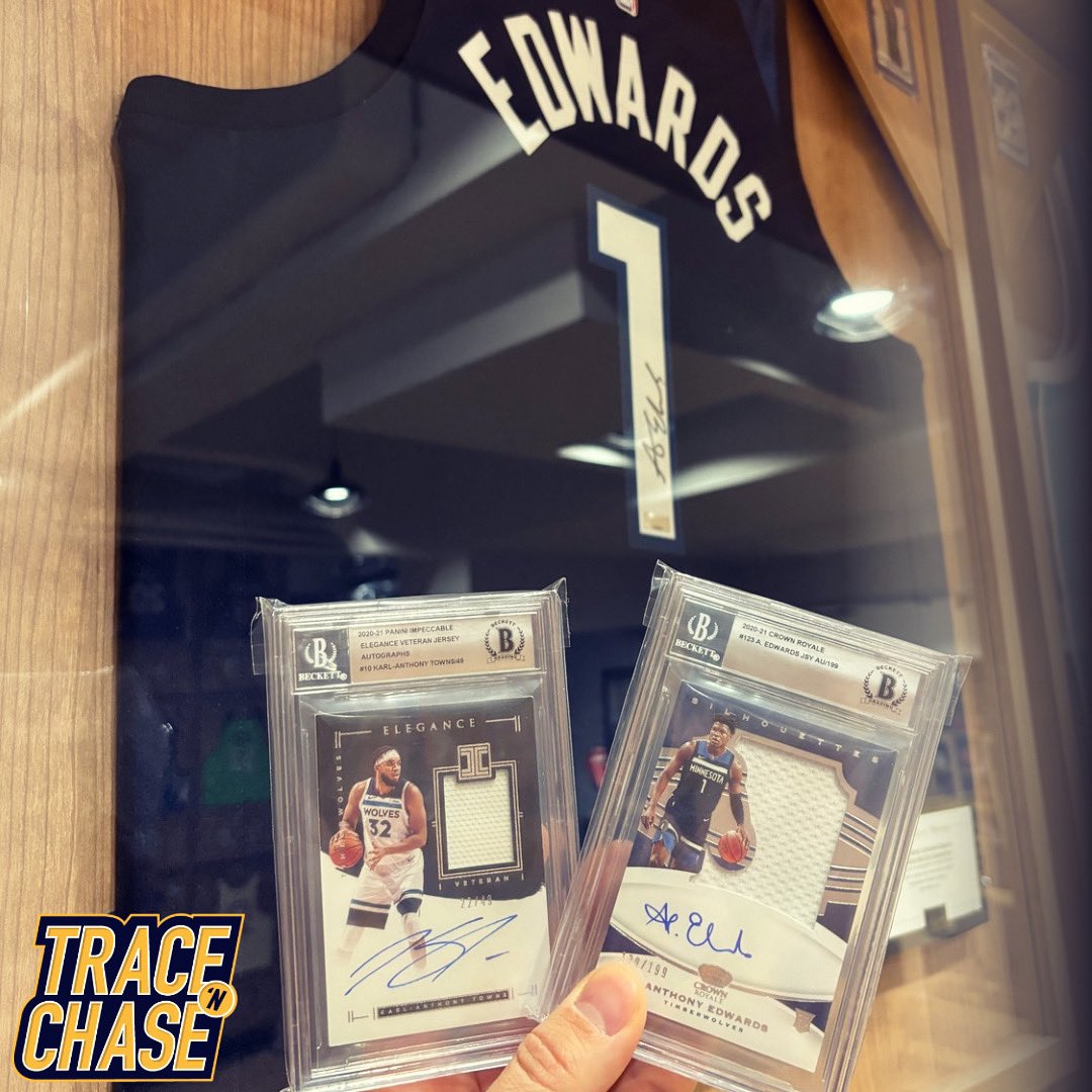🐺Wolves end Nuggets’ reign, reach West finals🔥 💥The Timberwolves are headed to the Western Conference Finals after dethroning the defending champions with a win in Denver in Game 7🙌🏼 #whodoyoucollect #showyourhits #bgs #tracenchase #antman #paniniamerica #nbaplayoffs #nba