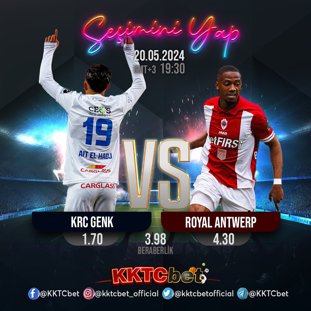 Seçimini Yap! Krc Genk - Royal Antwerp - Favorin Kim? #win #gameday #matchday #kazan #match #favorite #soccer #soccergame #soccerlife #soccerball #soccerskills #soccerplayer #soccerislife #futbol #krcgenk #royalantwerp