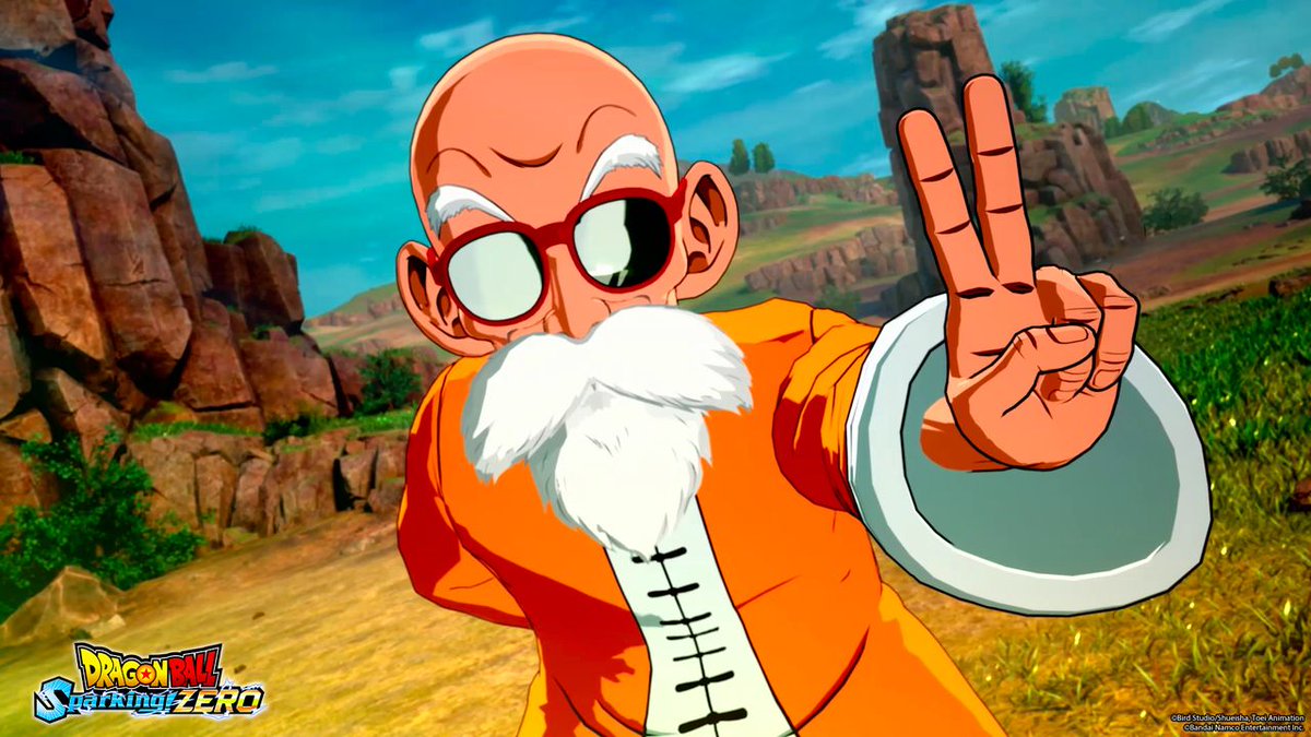 ¿Superarán los aprendices al maestro? ✌️ En cualquier caso, Yamcha y Krillin no se lo tomarán a la ligera con Muten Roshi en DRAGON BALL: Sparking! ZERO. #DBSZ