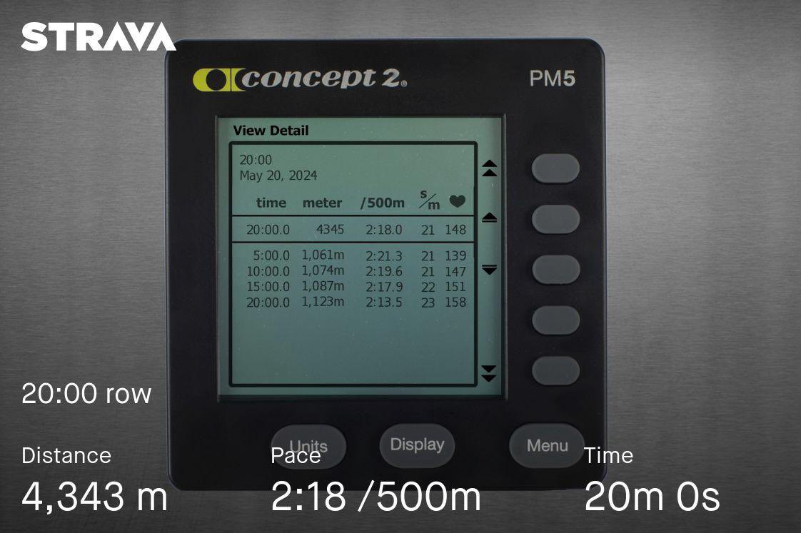 AmundHole's tweet image. #concept2 #concept2norge #garmin #beatyesterday  #concept2rowerg #rowing #rowerg #concept2bikeerg #bikeerg
#concept2inc

Check out my activity on Strava.
strava.app.link/BXkhU9UTKJb