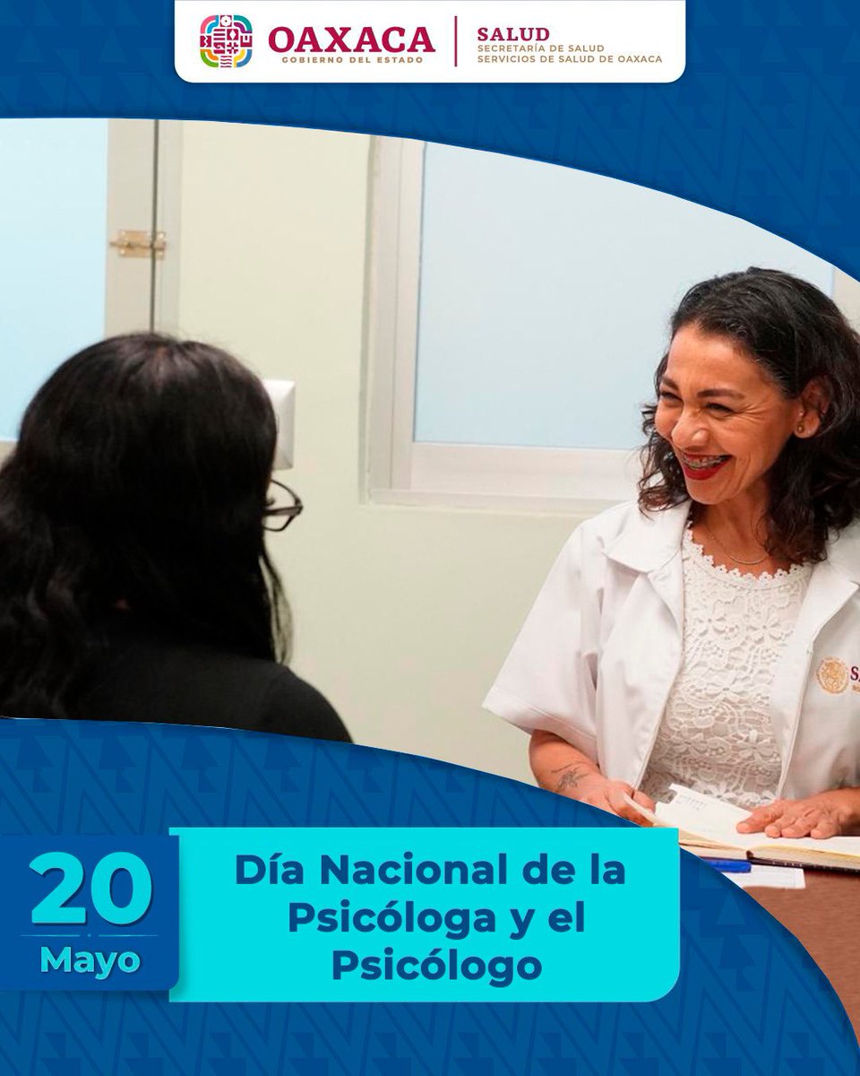 SSO_GobOax's tweet image. ¡Muchas felicidades a las psicólogas y psicólogos en su día! 🎊
 
Nuestro reconocimiento ✨🤝a su ardua labor, compromiso, dedicación y vocación para mejorar el bienestar emocional, promover el desarrollo personal y fomentar relaciones saludables.