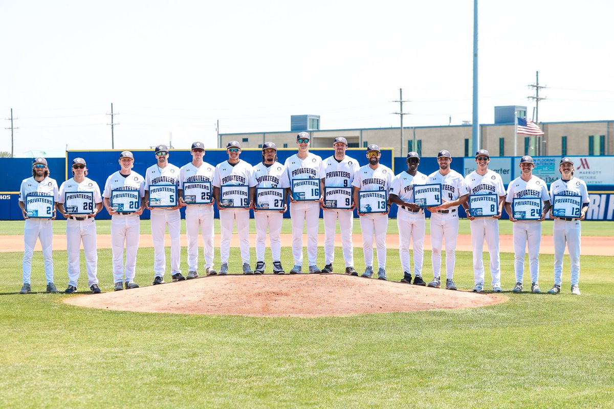 PrivateersBSB's tweet photo. our guys, our seniors. thanks for everything! 🫡

#NOLAsTeam⚔️ | #LockedIn🔒 https://t.co/C5QscRvO5U