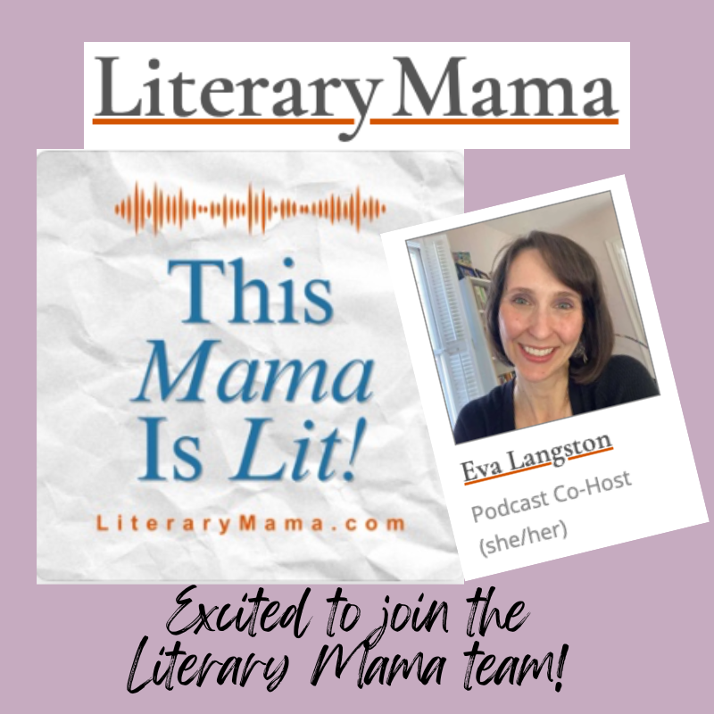 Excited to join the @LiteraryMama team as cohost of the podcast THIS MAMA IS LIT, featuring interviews with writer-moms. 

#writingcommunity #writermoms #writingpodcast