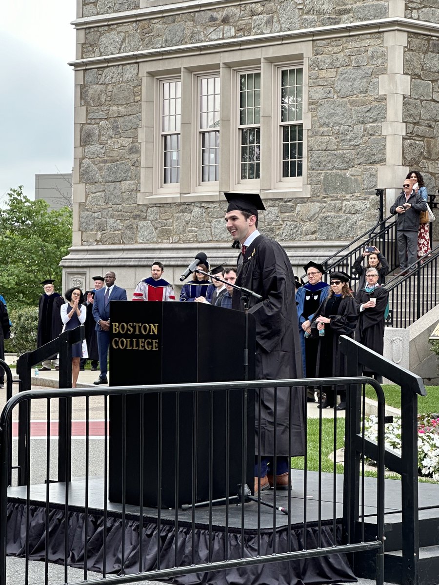 Fran Hodgens '24 is the recipient of this year's Edward H. Finnegan Award