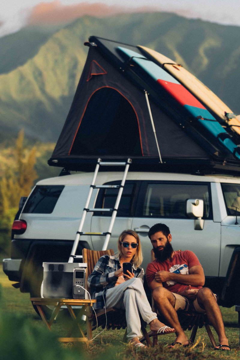 EcoFlowTech's tweet image. Adventures shouldn’t include power worries 🙌 Enjoy 8x faster charging (than cigarette chargers) with our 800W #EcoFlowAlternatorCharger. Wanna experience it yourself?

🛒: bit.ly/3vOz0fN
🎟: Additional 6% - 24EFRVSMX
#FeelsLikeHome #EcoFlowOntheRoad