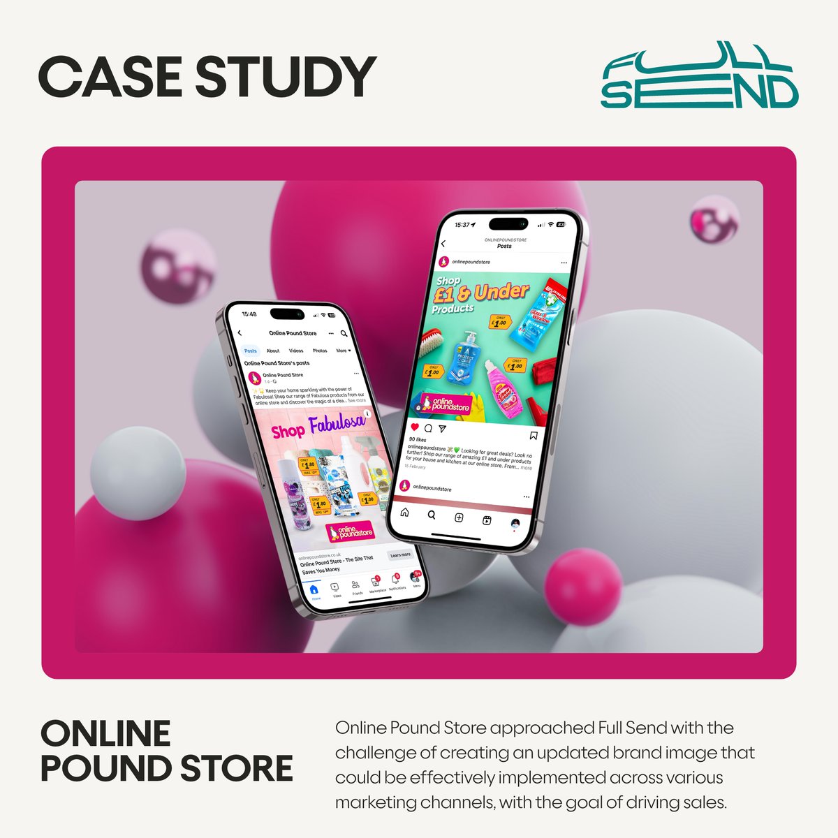 FullSend_Agency's tweet photo. 🖋️ New Case Study
Full Send developed a refreshed brand image for Online Pound Store that aligns with their value proposition and could be seamlessly integrated into their marketing strategies.

View the full case study 👇
https://t.co/8bCdbIpK41

#fullsend #brandmanagement https://t.co/Cn3no0AnXY