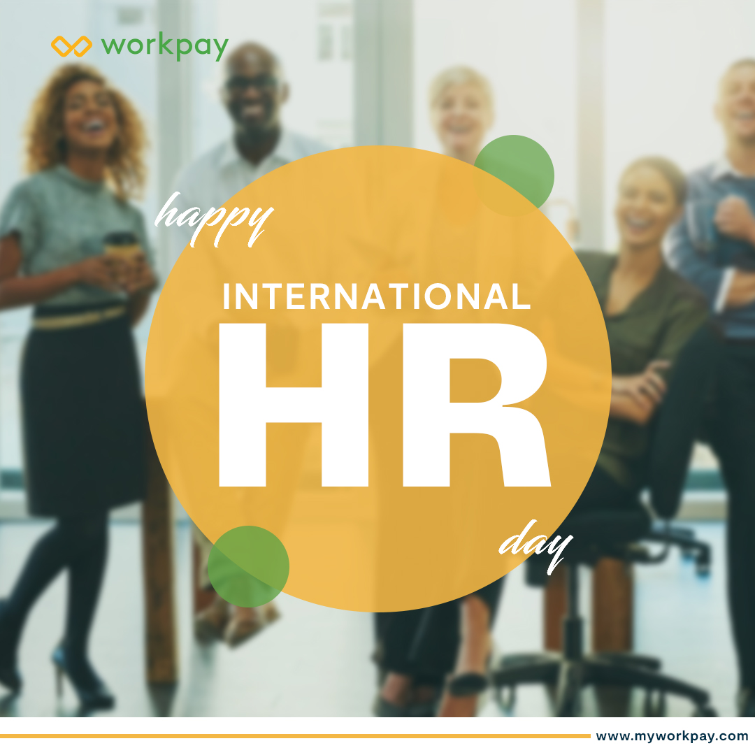 🌍 Happy International Human Resources Day! A big thank you to all HR professionals for their dedication to building better workplaces and supporting employees worldwide. Your efforts are truly appreciated! 💼 Workpay, Your HR and Payroll Partner. #InternationalHRDay