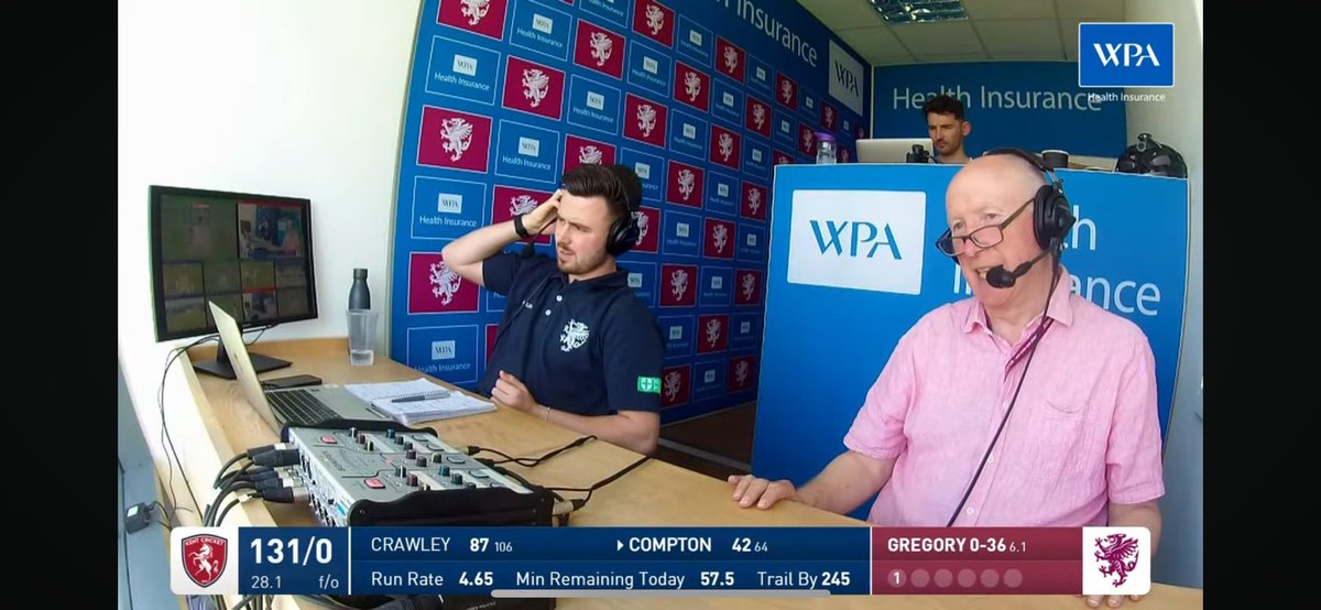 sam_rhymes's tweet photo. 20.05.24 🎤

Another memorable day at work - behind the mic broadcasting live with Vic Marks and @CharlieTaylor4 - thoroughly insightful 🎙️

A totally gripping day of cricket to go with it 🏏

Constantly growing at @SomersetCCC - here’s to some more opportunities this summer ☑️ https://t.co/jEYgH24fcH