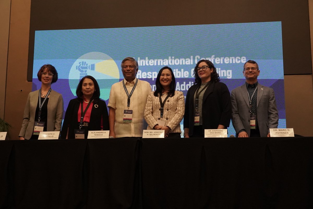 QCGov's tweet photo. May is Responsible Gambling Awareness Month in QC!

Idineklara ni Mayor Joy Belmonte ang buwan ng Mayo bilang Responsible Gambling Awareness Month sa QC kasabay ng pagdaos ng 1st International Conference on Responsible Gambling and Gaming Addiction. https://t.co/FeKG6oXEJf