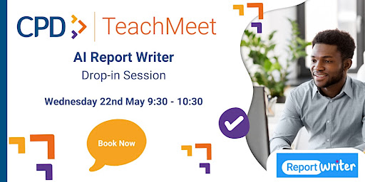 This week, we have a special live drop-in session on using our AI report writing tool. 📝🤩✨

Sign up here 🔗👉 eventbrite.co.uk/e/906667866997…

#edutwitter #ect #traineeteacher #teacher