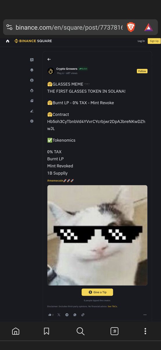 binance.com/en/square/post…

Wow! <a href="/binance/">Binance</a> <a href="/cz_binance/">CZ 🔶 BNB</a> list!? 🕶️👀