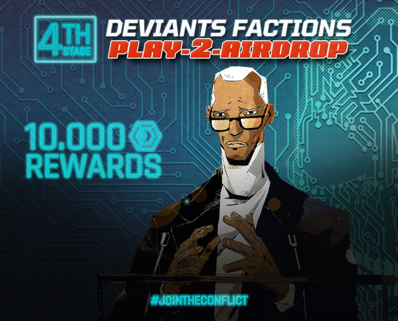 10 days left!!

Get to 4500 Xp ASAP!

deviantsfactions.com/play-2-airdrop

#JoinTheConflict
#playtoairdrop
#Airdrop #TCG