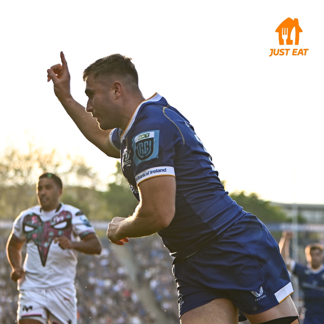 The @JustEatIE Leinster Supporters Player of the Year. 🏅 Hit the 𝗹𝗶𝗸𝗲 button to vote for Jordan Larmour as the 2023/24 Supporters POTY. 🔥 #FromTheGroundUp