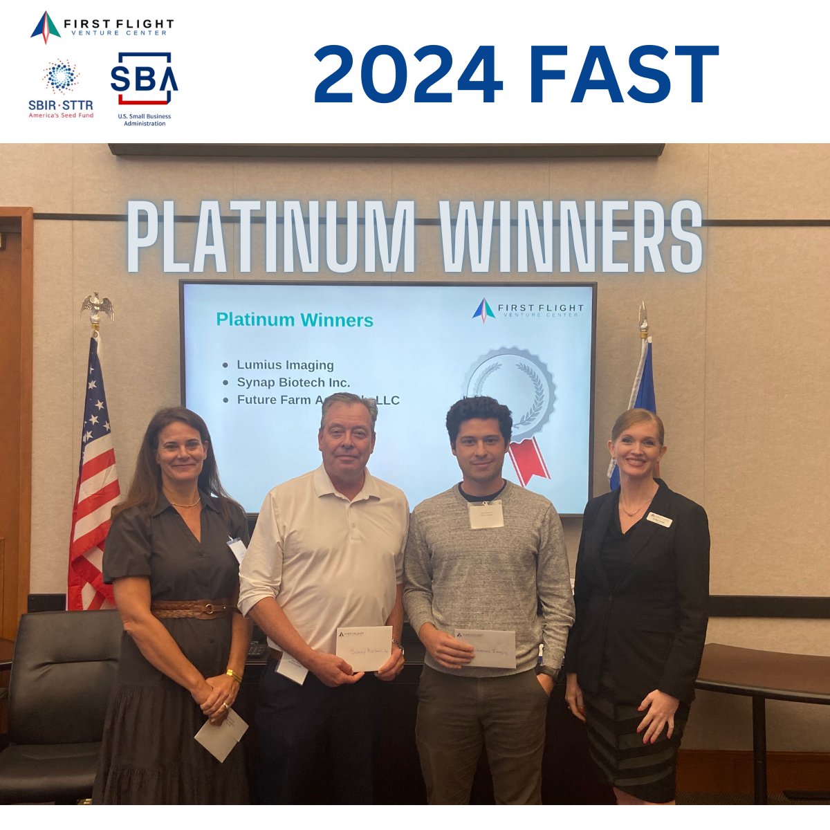 ffvcnc's tweet photo. 🎉 We are delighted to share with you our 2024 FAST Winners!
We're incredibly proud to celebrate your outstanding achievements.
#SBA #FAST #FFVC #NorthCarolina #ecosystem #ScienceandTechnology https://t.co/qnEkdgPCVt