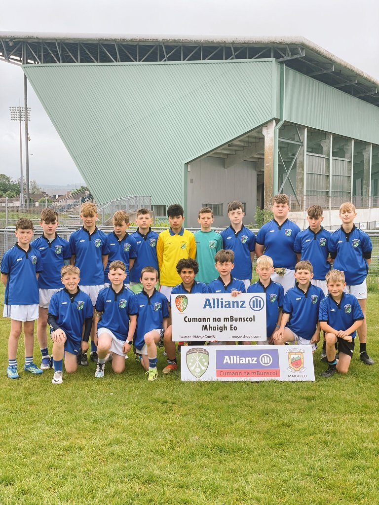 ClaremorrisBNS's tweet photo. Well done to our boys' football team on their County Semi-Final victory over Snugboro NS last Friday. @MayoCnmB @AllianzIreland @cnambnaisiunta https://t.co/cPYZKU0MNu