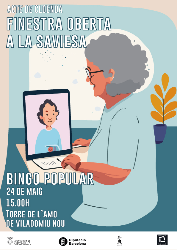 📢 Divendres celebrem la cloenda del projecte Finestra oberta a la saviesa.

Al projecte hi participen joves de l'IES Pere Fontdevila i persones grans del municipi que viuen soles. S'han creat parelles entre elles, i han establert converses setmanals a través de videotrucades 👇