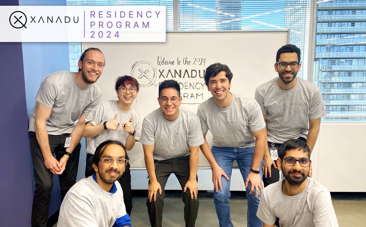 It's been an exciting start to the 2024 Xanadu Residency Program! Get a behind-the-scenes look into the program and tips for applying next year in this blog post by @quantumcatalina👇 pennylane.ai/blog/2024/05/2…