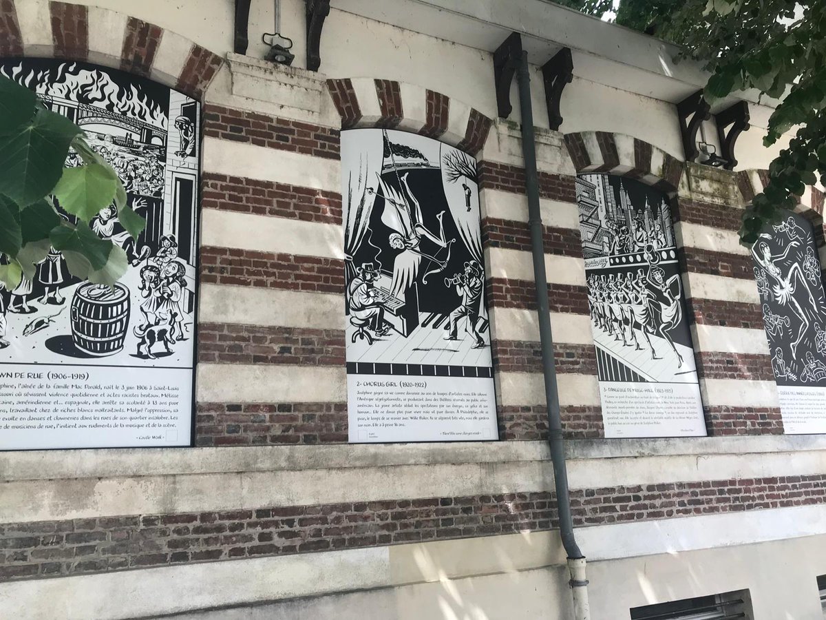 CatelBd's tweet photo. Joséphine Baker en 11 tableaux exposés au @HalldelaChanson la Villette !
L'#exposition rend #hommage à l'artiste, la combattante et la citoyenne du monde qu'était Joséphine Baker, de sa naissance en 1906 à sa consécration au #Panthéon en 2021.
👉https://t.co/O1bCBXOt0J
#catelbd https://t.co/L3SAsrTV7i