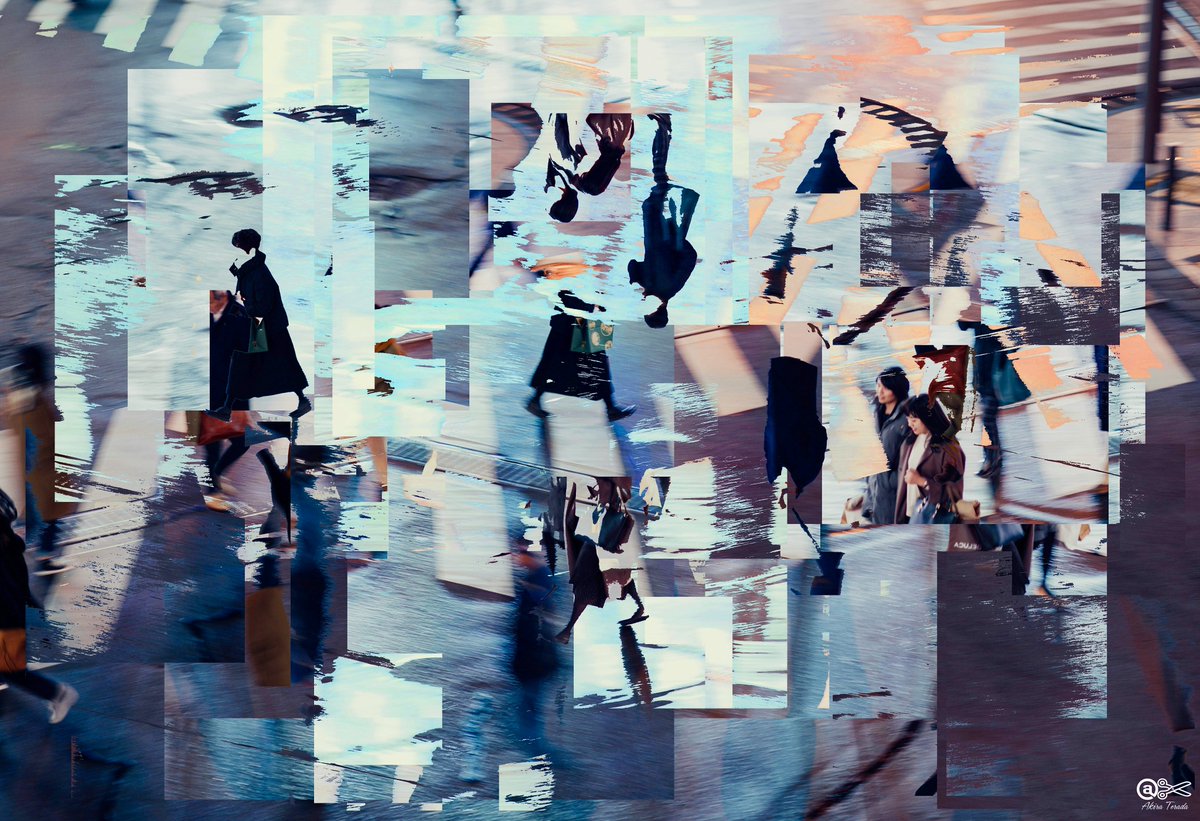 '700' PURSUE A SHADOW

#photoglitch #akiraterada #digitalart #atmark  #コラージュ #コラージュアート #GlitchArt #glitch #春の創作クラスタフォロー祭り #創作 #art #collage