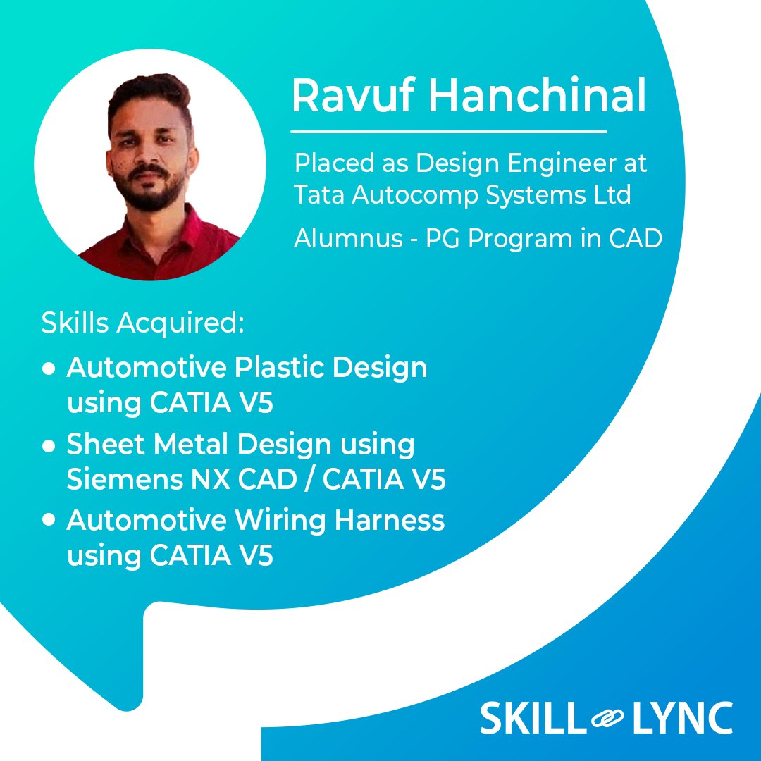 Hats off to Ravuf! Your persistence proves once again that the right skills drive engineering success. 
#SkillLyncPlacementStories #IndustryReady #Upskill