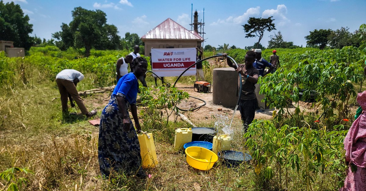 alwahabfdn's tweet photo. Help #AWF alleviate #waterscarcity in #Uganda. #Donate towards Uganda #waterwellproject and be the hope towards better and healthy life! 💧
For details, visit 🌐 https://t.co/MLBPR4R3cx or call 📞 020 8903 8944. https://t.co/M6Ztk9lsu3