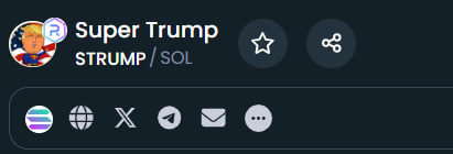 Super Trump - $STRUMP | Solana tweet media