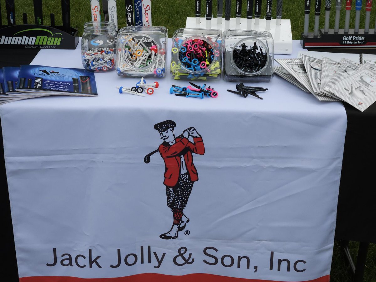JackJollyGolf's tweet photo. The best of luck to all golfers competing in the Delaware Valley Open! Jack Jolly is proud to sponsor the event at Bellewood Country Club! #philadelphiapga #tourtees #golfpride #superstroke #lamkin #jumbomaxgrips #winn #jackjolly #pga #pgatour https://t.co/RyOyGvmXbL