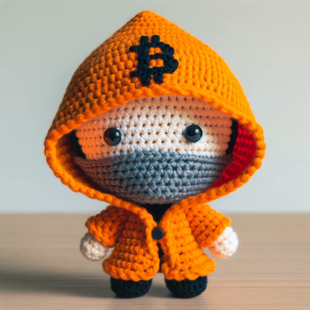 #Bitcoin #Amigurumi