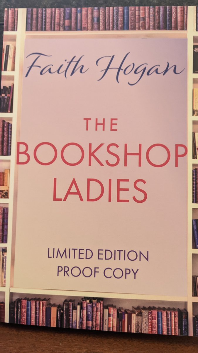 Okay... so I have a signed copy of #TheBookshopLadies an advance proof to #giveaway next Monday! Just Follow, 💜, RT, & Tag a friend! The widow, the mistress, the daughter and a crumbling bookshop to save - welcome back to Ballycove! Ends 27th May. #Free #competition #win