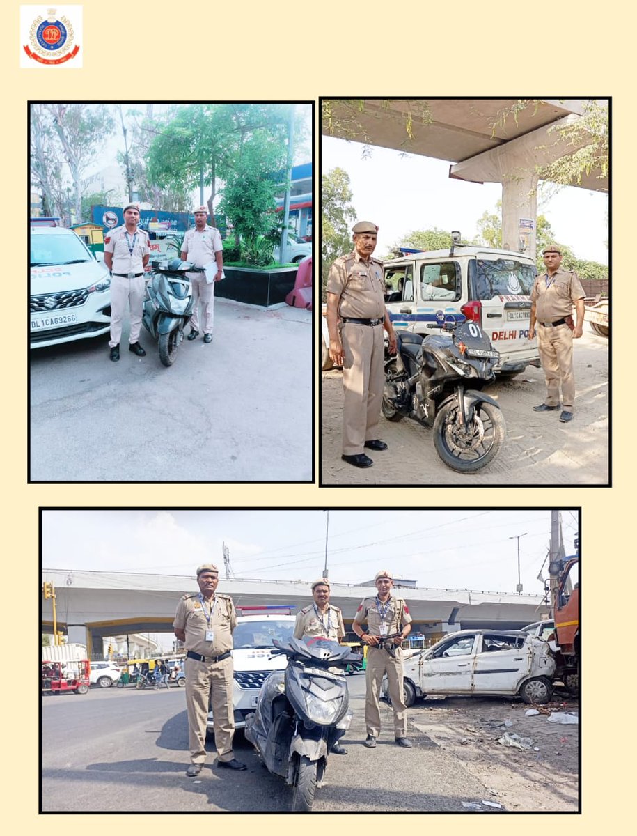 #Delhi #Police #PCR personnel recovered three #stolen #vehicles stole from various areas of Delhi. Vigil eye and sense of responsibility of PCR Staff is commendable. #DelhiPoliceUpdates #PCRUpdates @CPDelhi @DelhiPolice