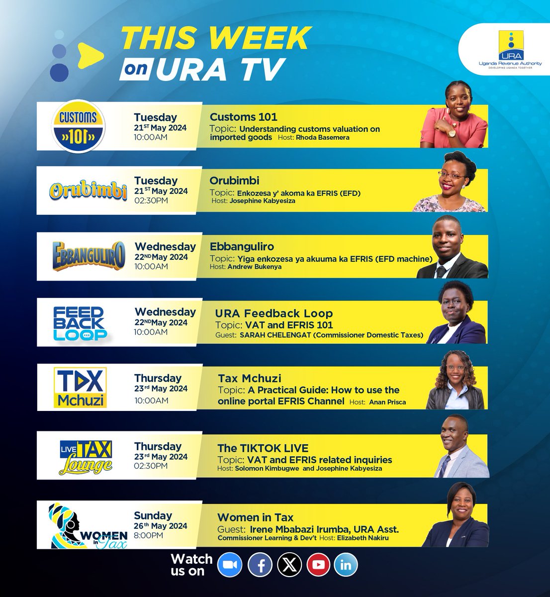 Uganda Revenue Authority tweet media
