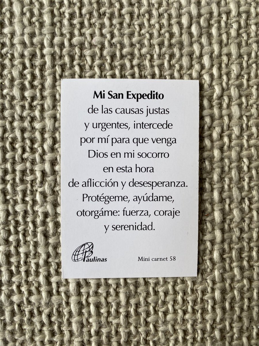 SoySanExpedito's tweet photo. Iniciamos esta nueva semana llenos de Esperanza porque mientras estemos vivos, cualquier Milagro puede suceder..!
Gracias San Expedito por siempre permanecer a nuestro lado! Mi Fe por ti es inquebrantable !!! https://t.co/2AAtlsowQF