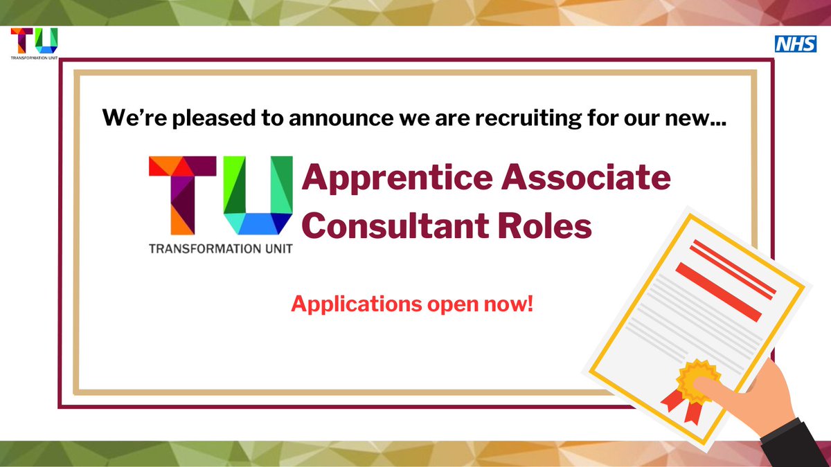 🌟 Exciting Opportunity! 🌟

We're thrilled to announce the launch of our Apprentice Associate Consultant Roles.

If you're passionate about making a real impact, this is the opportunity for you!

Applications open now, click here to apply:
bit.ly/44QEoML

#JoinOurTeam