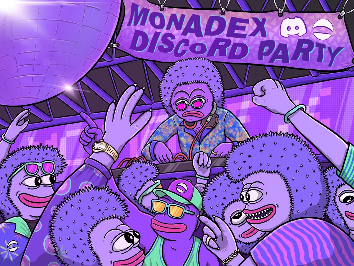 Bubblefi_xyz's tweet photo. Monadex Party is now live! 🦔 💜
welcome to the family. Join us on Discord and Start enjoying !  
https://t.co/JYRYIJDFs1
To celebrate this, we are offering hedgedex role limited to 50 units to 50 nads. 
Like, Retweet, and tag 2 nads.

The winners will be DMed tomorrow ✨ https://t.co/oFgI270aEi