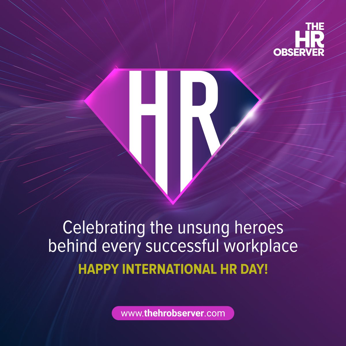 theHRobserver's tweet image. Celebrating #InternationalHRDay!  

The theme for this year: &quot;Shaping the New Future: Empowering Change Through HR Excellence&quot;

Let&apos;s empower change and shape the new future together through HR excellence.

Happy International HR Day 

#hrday #thehrobserver #humanresources