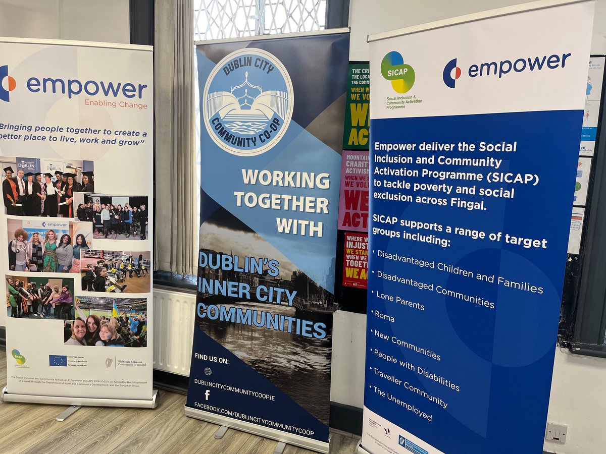 We’re in sunny Balbriggan today to launch our new Place-Based Leadership Development Programme for Balbriggan and South West Inner City Dublin.