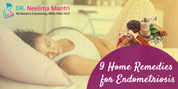 Home Remedies for Endometriosis Endometriosis is a condition that affects millions of women around the world. It is a chronic disease that causes pelvic pain, bowel and bladder problems... Know more at: drneelimamantri.com/blog/9-home-re… #RemediesForEndometriosis #Endometriosis #HealthTips