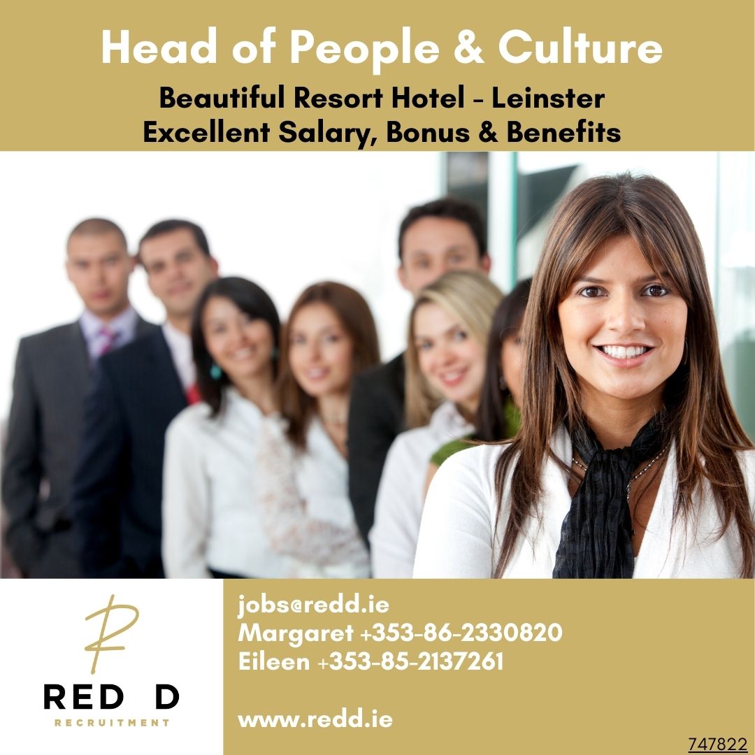 A fantastic opportunity to join a fabulous Resort Hotel as their Head of People & Culture Reach out to Margaret or Eileen for details. or click on the link below lnkd.in/eNnYzEnE #redd #reddjobs #reddrecruitment #HeadofPeople #HR #HumanResourcesManager