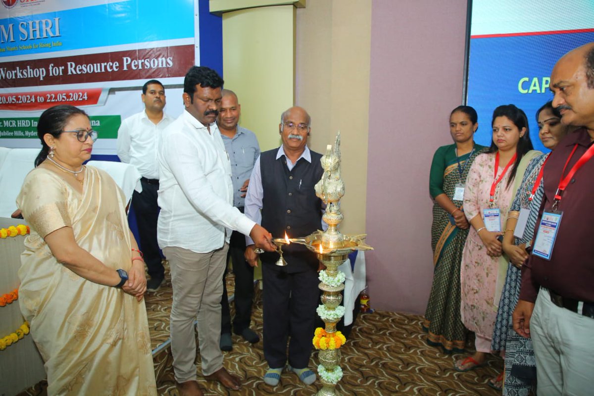 A dedicated capacity building workshop for Andhra Pradesh and Telangana is being organized under the guidance of Department of School Education & Literacy, MoE, during May 20-22, 2024. This workshop is designed to provide in-depth insights into the National Curriculum Framework