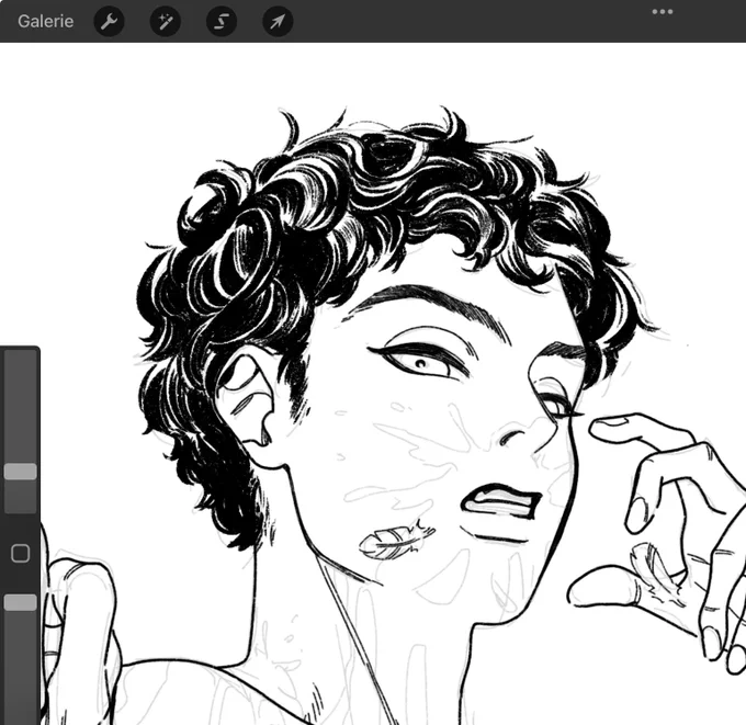 This is how I`d render Kabrus hair if I wasn`t lazyyyy 