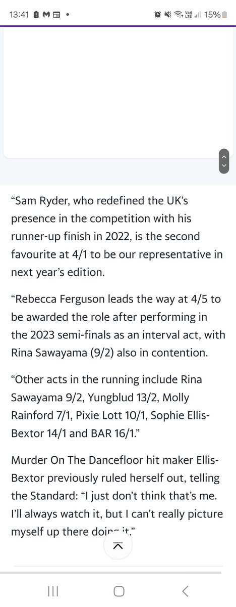 Give me an emotional ballad, a pretty dress and a mic and I'm nailing Eurovision!! 😉😍🤣🏆