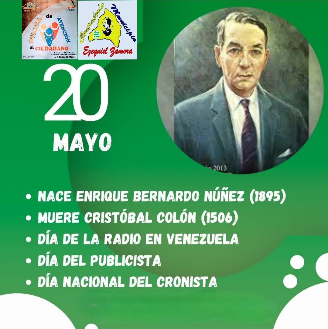 #Efemeride #CMEZ #OAC #20demayo