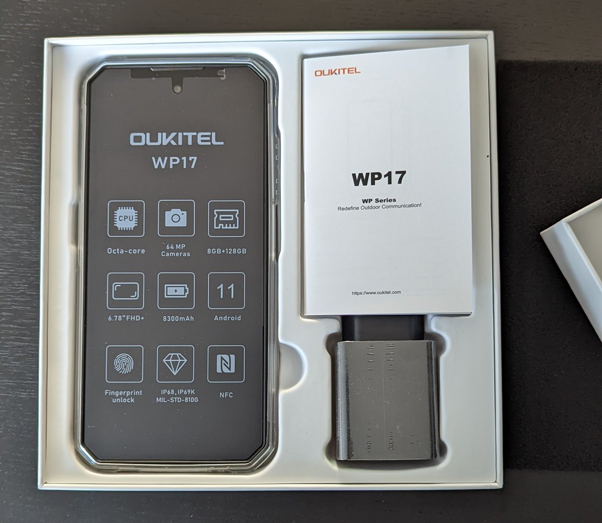 Oukitel WP36 prima toestel voor die prijs.
Ik heb dan ook 3 toestellen van Oukitel, de 18, 18 & 31.