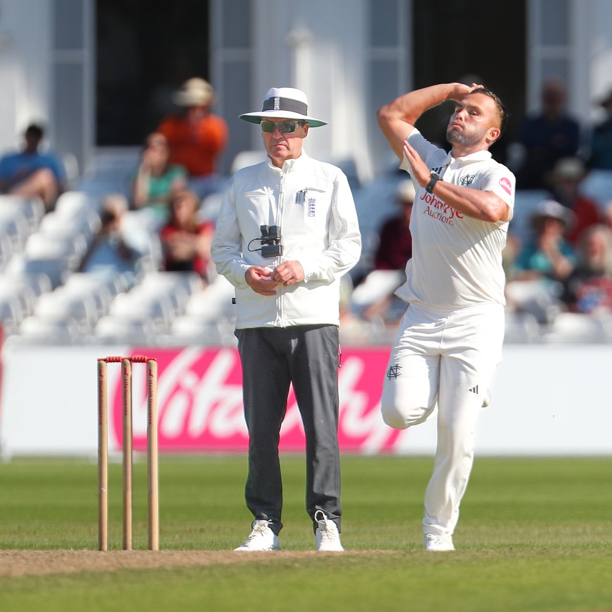 TrentBridge's tweet photo. Not to be, on this occasion. ๐
The Notts bowlers' best efforts were repelled by a resolute batting display as Hampshire take the win at Trent Bridge.
Report โก๏ธ https://t.co/03arShjJ6eย
#NOTHAM https://t.co/GhVpHKzH2I