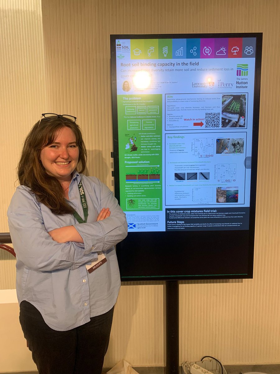 Cristina McBride (@crismcbride) on Twitter photo At <a href="/IUSS_ORG/">International Union of Soil Sciences</a> #IUSS100 and interested in chatting about the soil binding capacity of different cover crop species in the field? Come along or get in touch!
#iusscentennial <a href="/Soil_Science/">British Society of Soil Science</a> <a href="/PlantEcoHutton/">PlantEcoHutton</a> <a href="/LancsUniLEC/">Lancaster Environment Centre</a> <a href="/John_Quinton/">John Quinton</a> <a href="/AlisonKarley/">Alison Karley</a> At <a href="/IUSS_ORG/">International Union of Soil Sciences</a> #IUSS100 and interested in chatting about the soil binding capacity of different cover crop species in the field? Come along or get in touch!
#iusscentennial <a href="/Soil_Science/">British Society of Soil Science</a> <a href="/PlantEcoHutton/">PlantEcoHutton</a> <a href="/LancsUniLEC/">Lancaster Environment Centre</a> <a href="/John_Quinton/">John Quinton</a> <a href="/AlisonKarley/">Alison Karley</a>